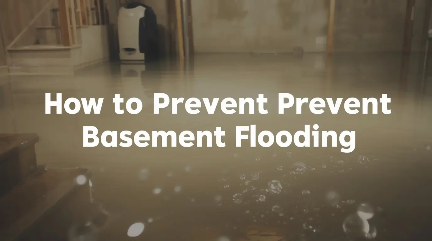How to Prevent Basement Flooding