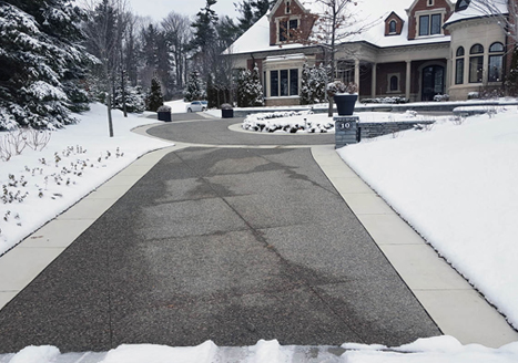Heated Driveways from Canadian Rooter